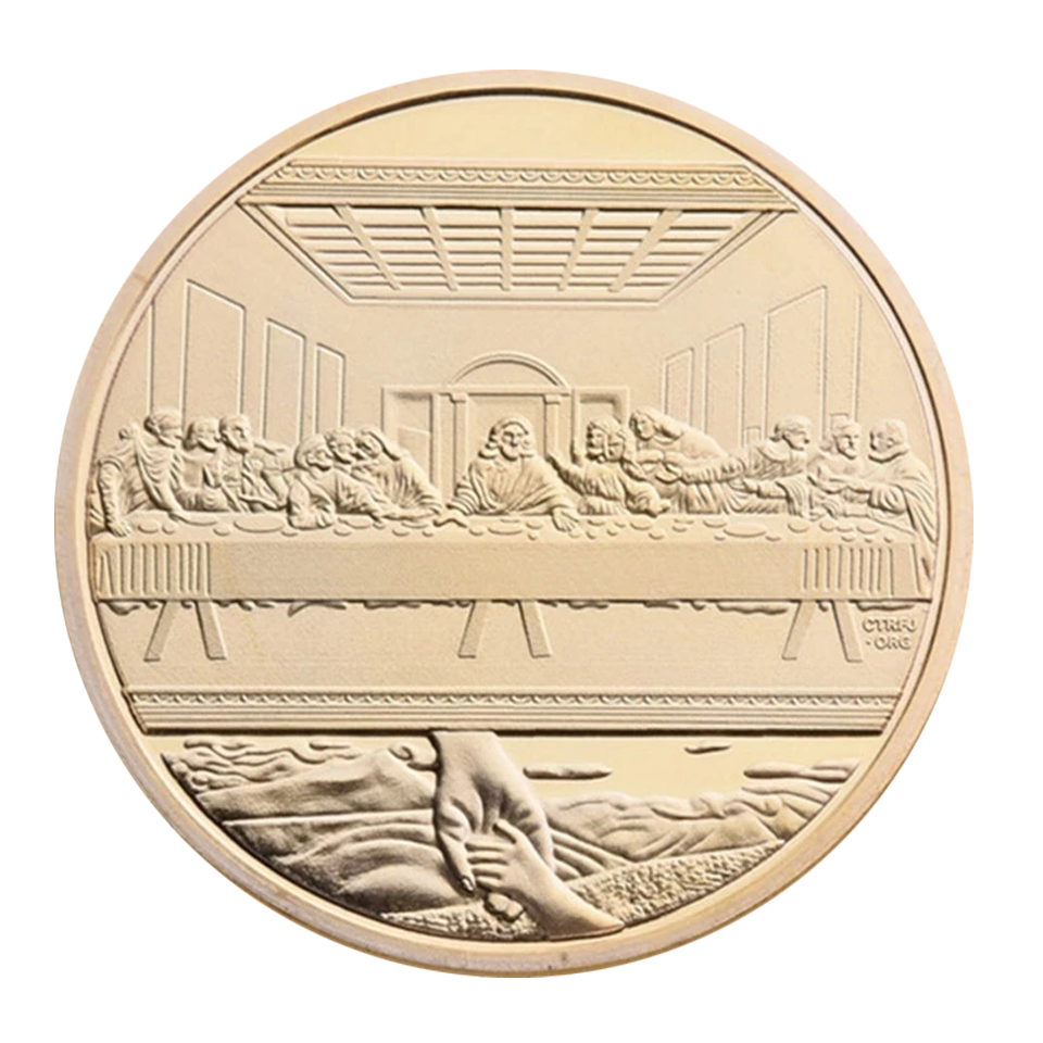 Jesus Relief Commemorative Coin // Christian